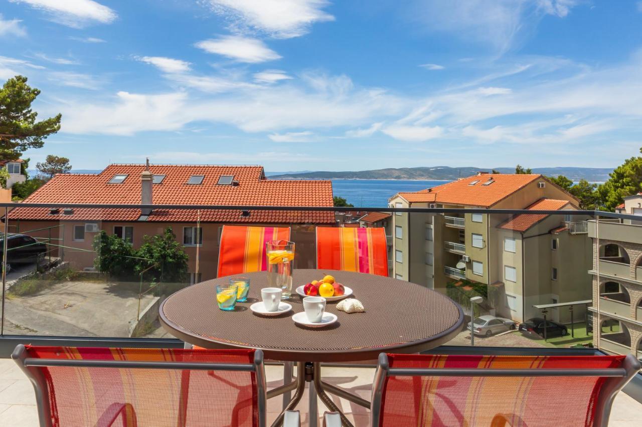 Luxury 2 Bedroom Apartment With Sea View Baška Voda Exterior foto