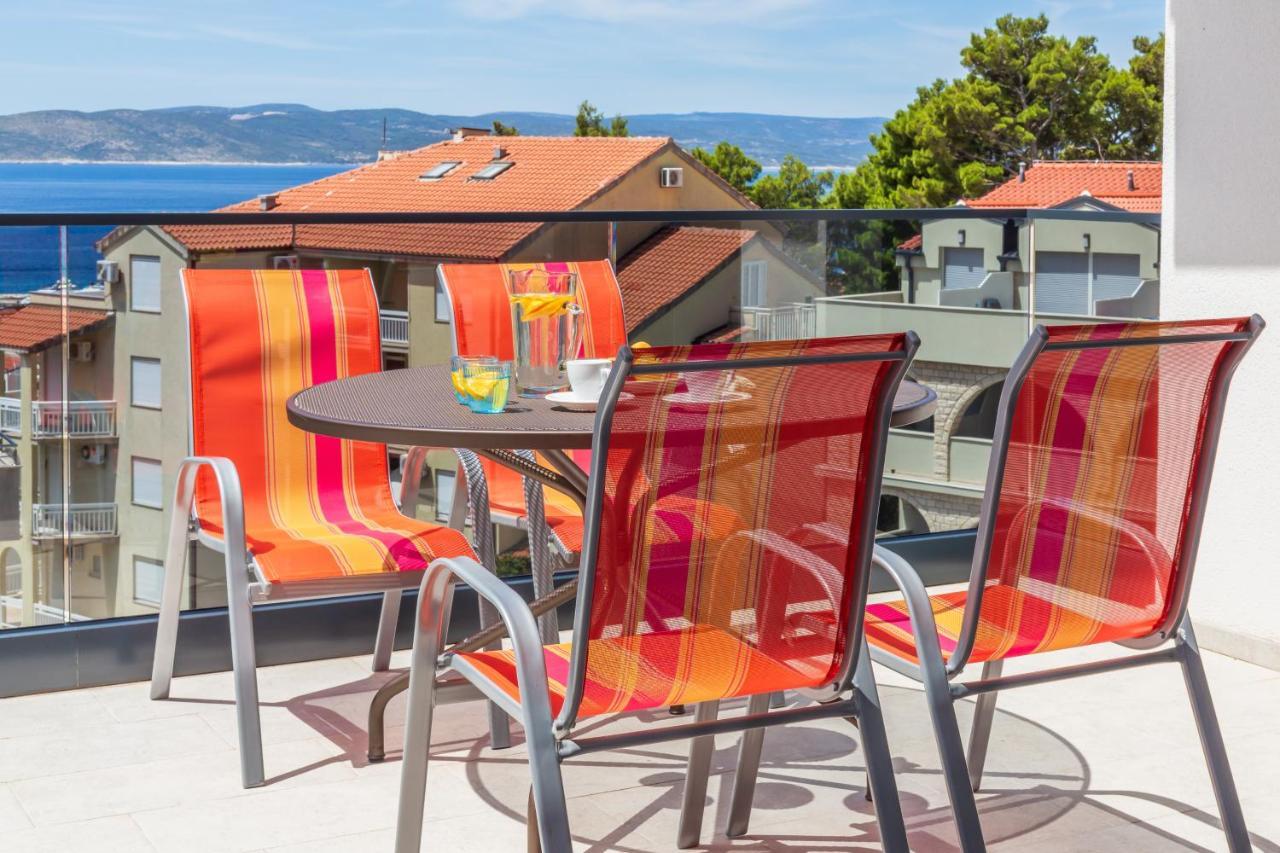 Luxury 2 Bedroom Apartment With Sea View Baška Voda Exterior foto